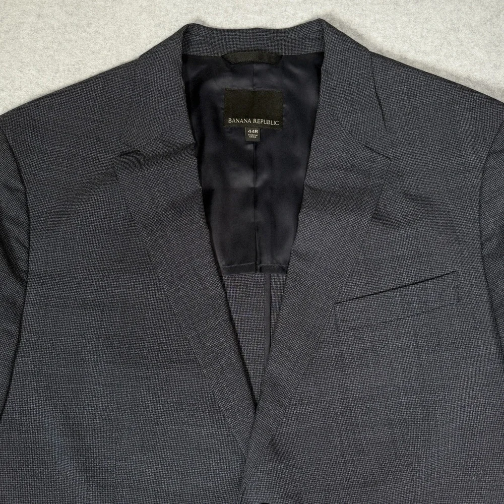 Banana Republic Core Temp Half Lined Performance Sport Coat Blazer Men's 44 R